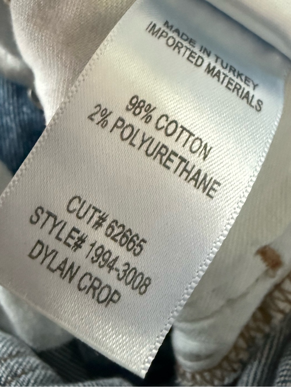Citizens of Humanity Dylan Vintage High Rise Straight Jean Blythe Denim Women 25 - Picture 16 of 16